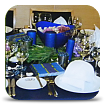 Tisch Blau